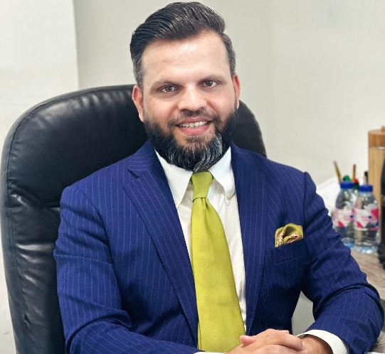 Usman team member at AMAFH Commercial Broker Dubai